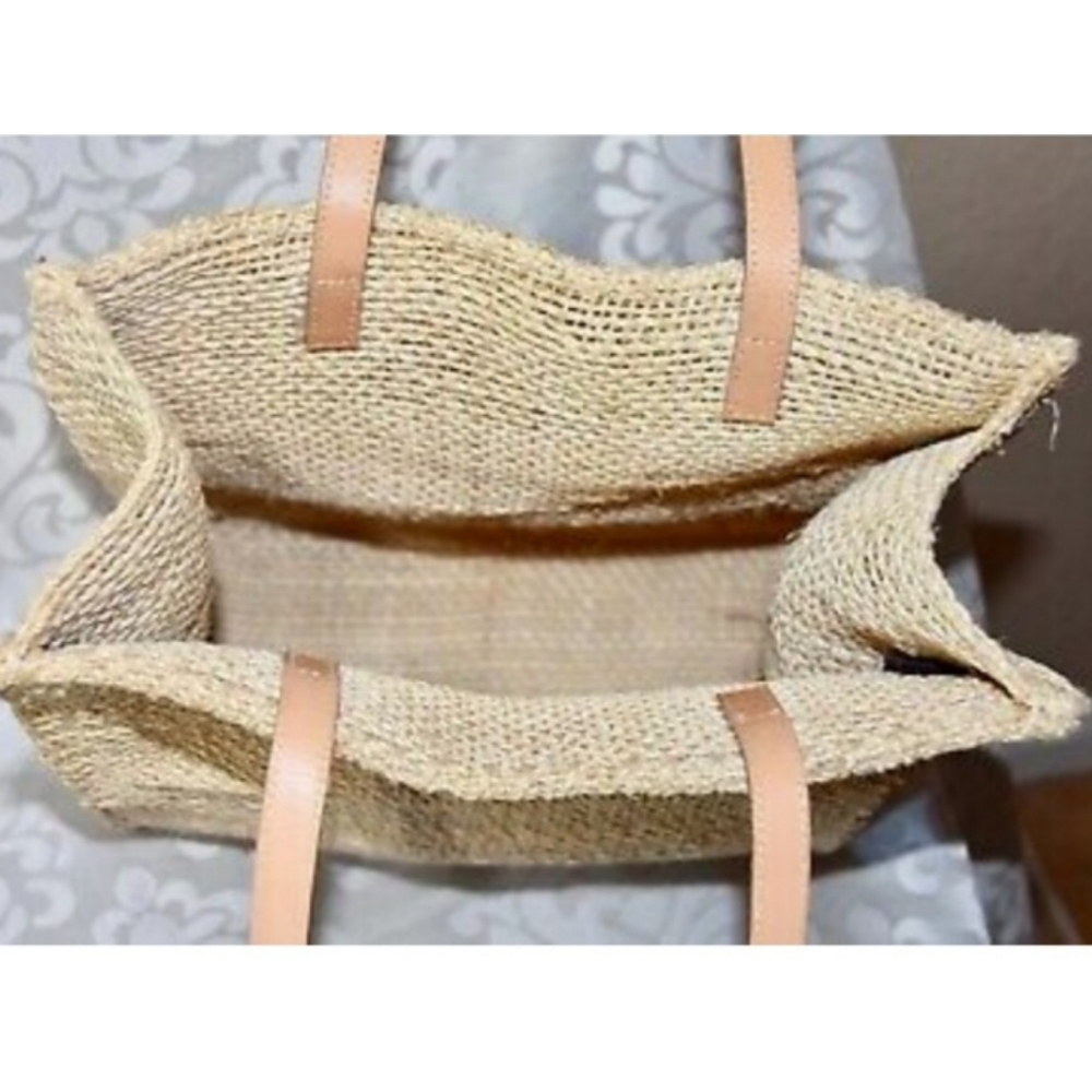 Ralph Lauren Tan Mini Bag with Multicolor Patch - Picture 5 of 15